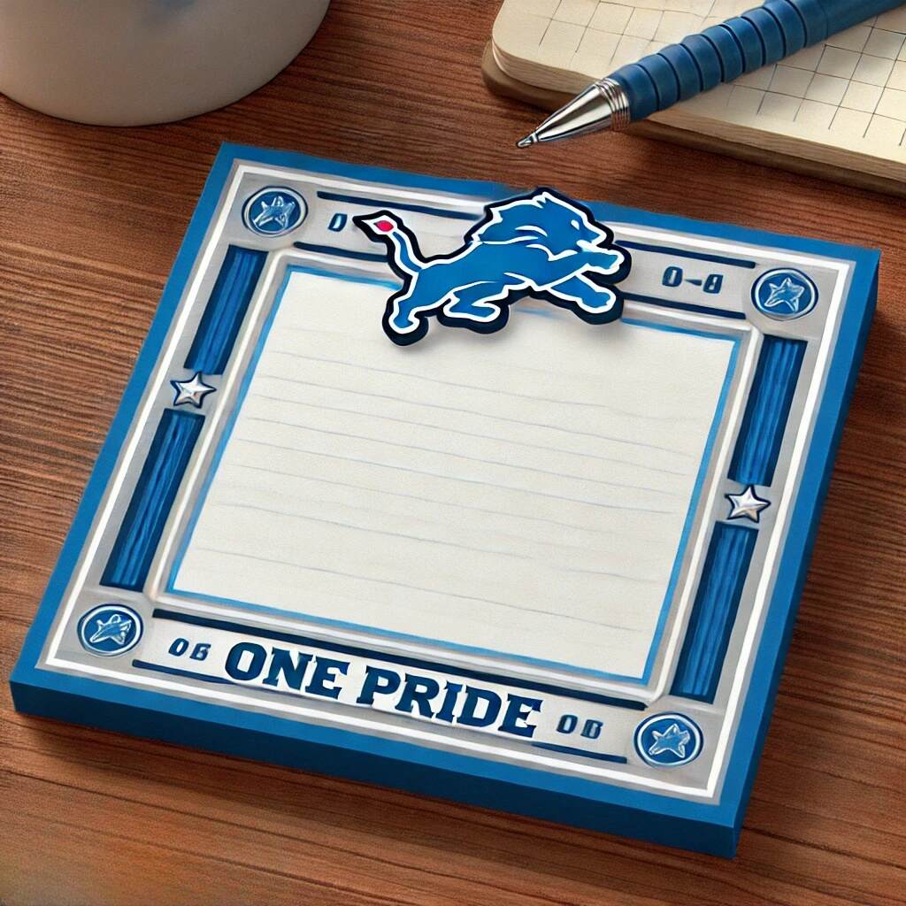 Football Team Sticky Notes