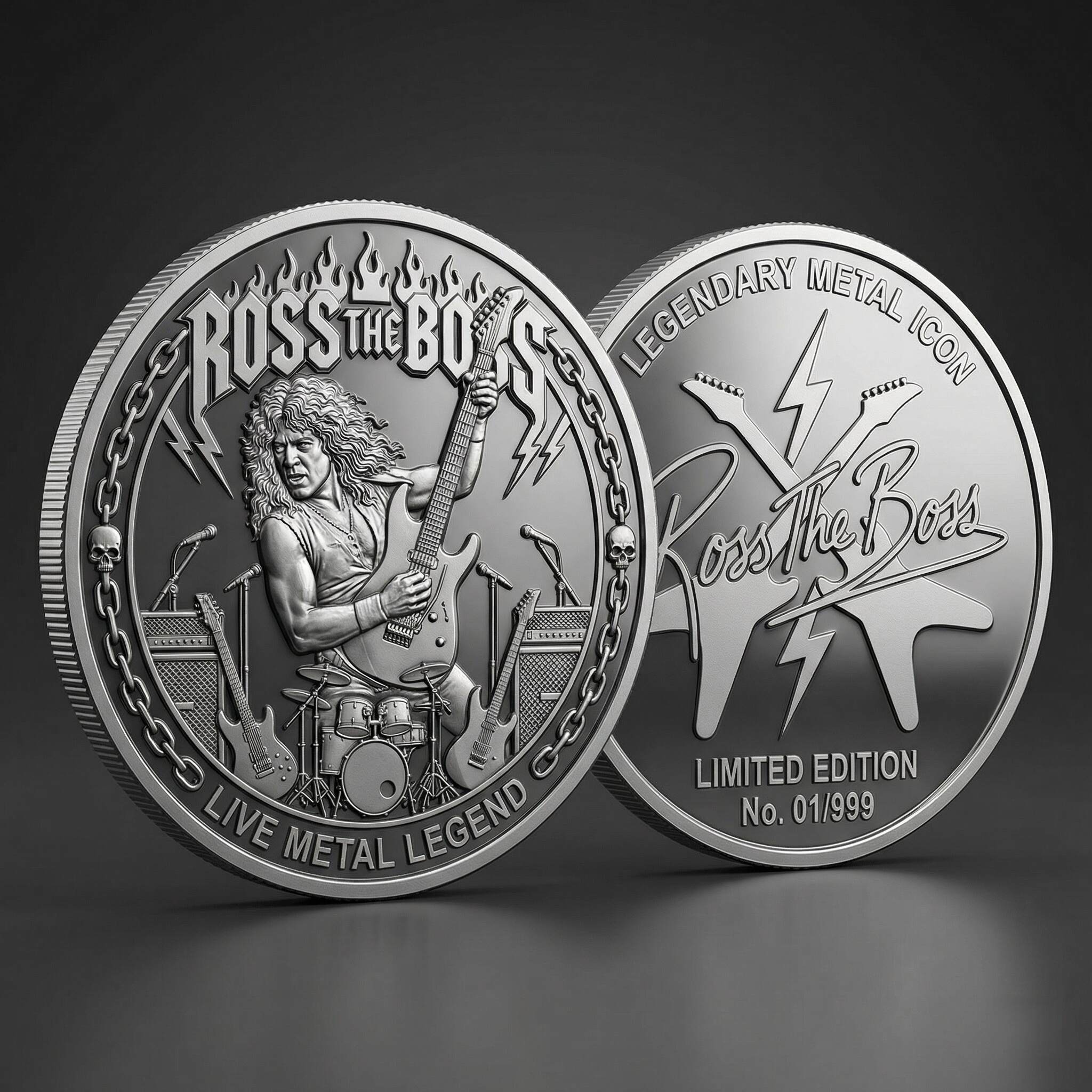 🔥 Ross The Boss Commemorative Coin (Limited Edition) - Crafttobuy