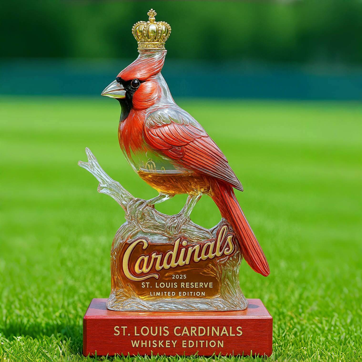 St. Louis Cardinals 2025 Whiskey Bottle