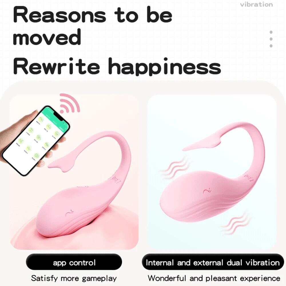 Wearable Bluetooth Vibrating Egg for Women