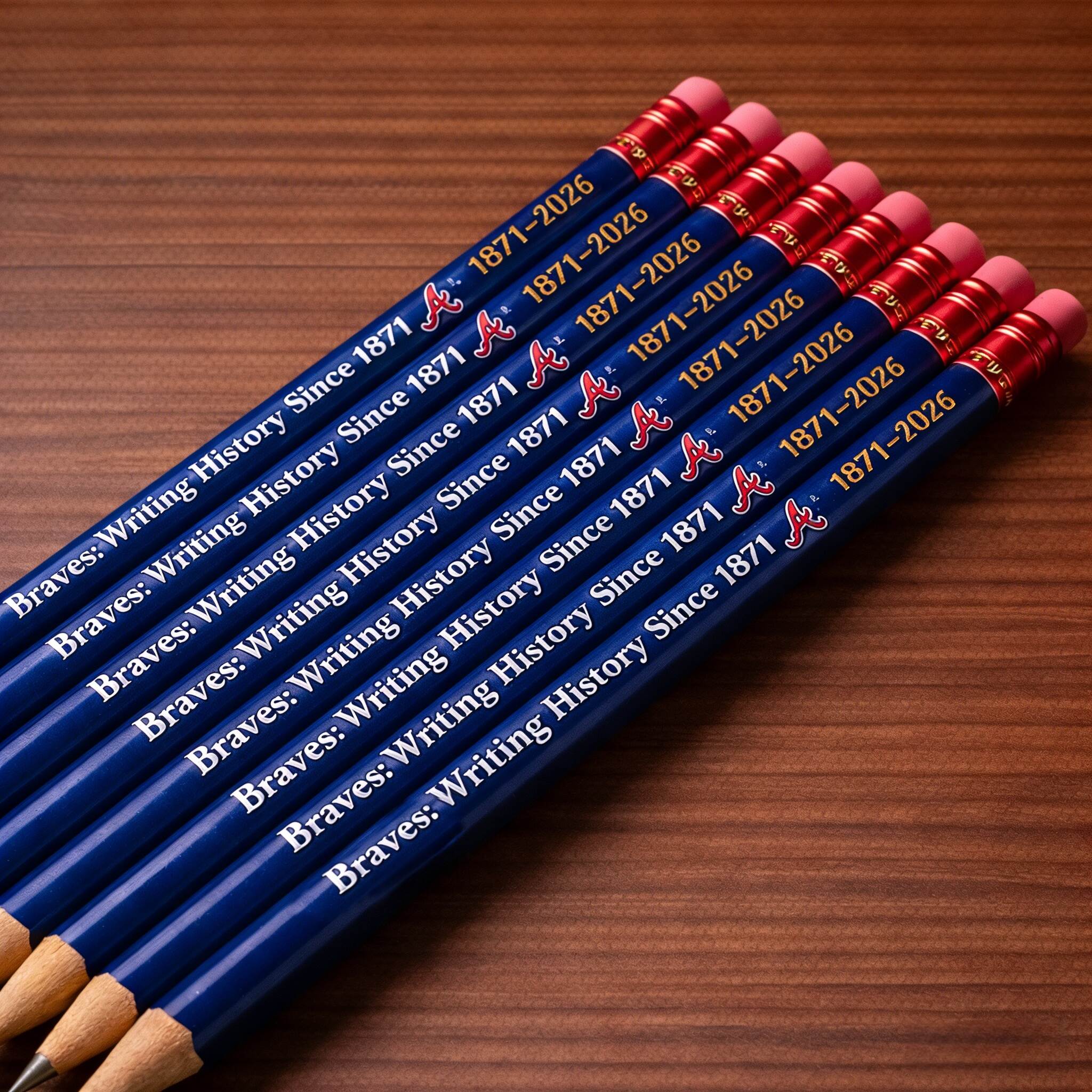 Warriors 155th Anniversary Commemorative Ticonderoga Wood-Cased Pencils