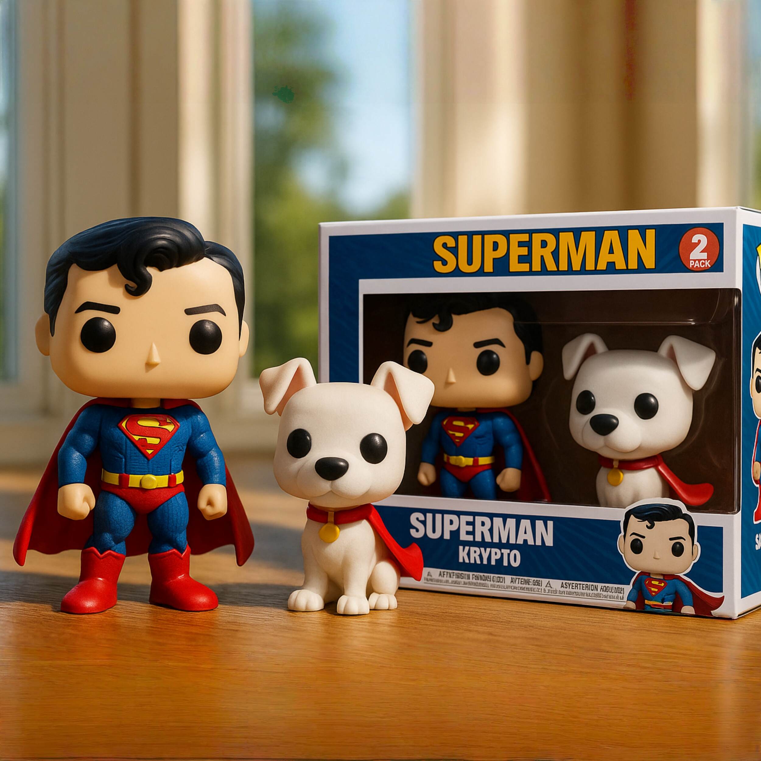 POP! Superman&Krypto!