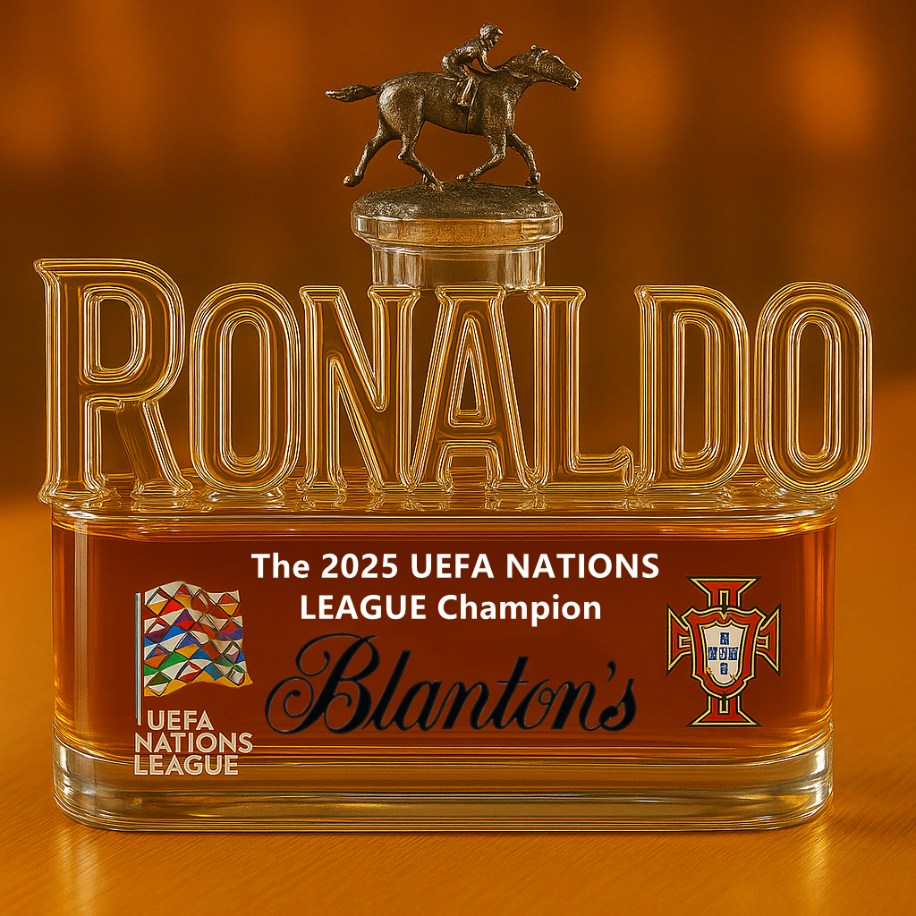 Cristiano Ronaldo Whisky Bottle – 2025 UEFA NATIONS LEAGUE Champion Commemorative