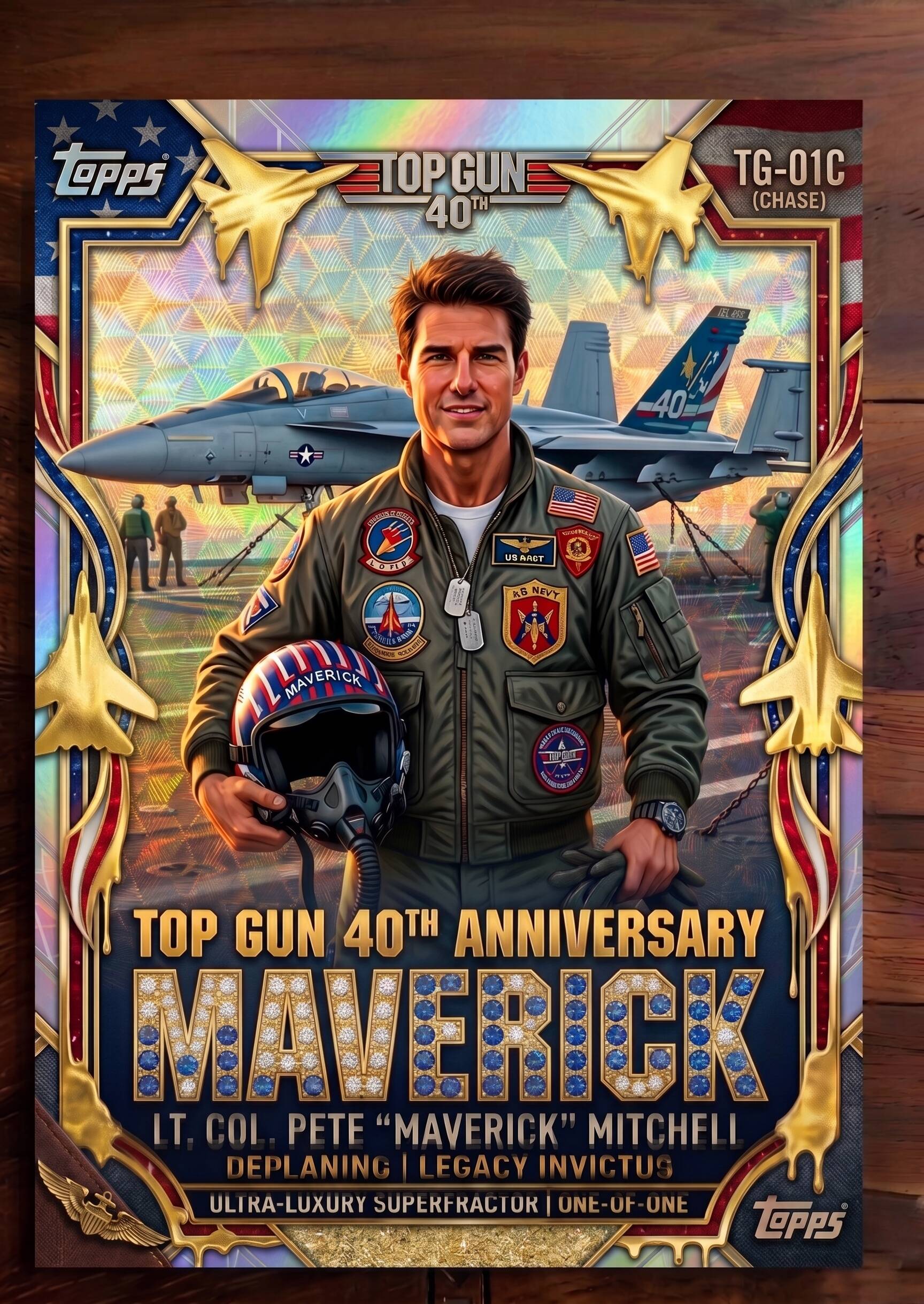 TOP Gun 40th Anniversary Premium Trading Card Box