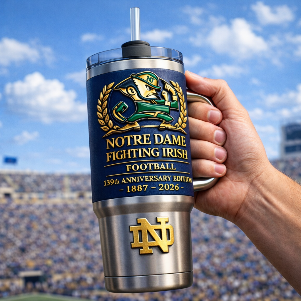University of Notre Dame Fighting Irish 139th Anniversary YETI Tumbler