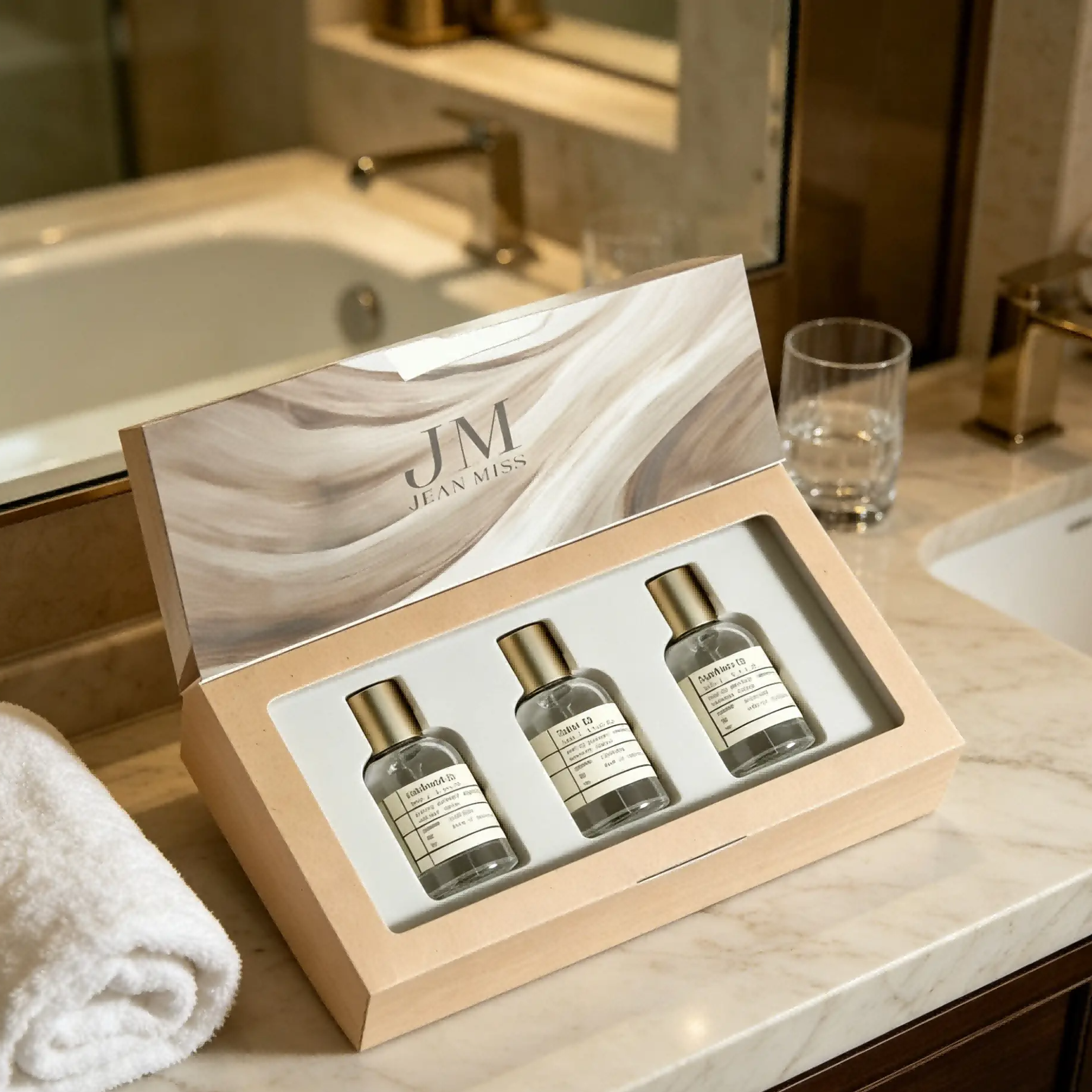Minimalist Neutral Perfume Trio | 3 Clean Unisex Scents