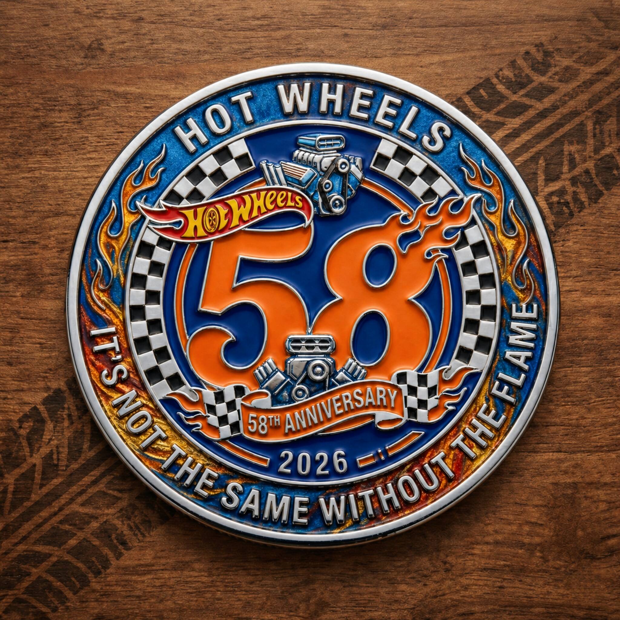✨Hot Wheels 58th Anniversary Limited Edition Coin!