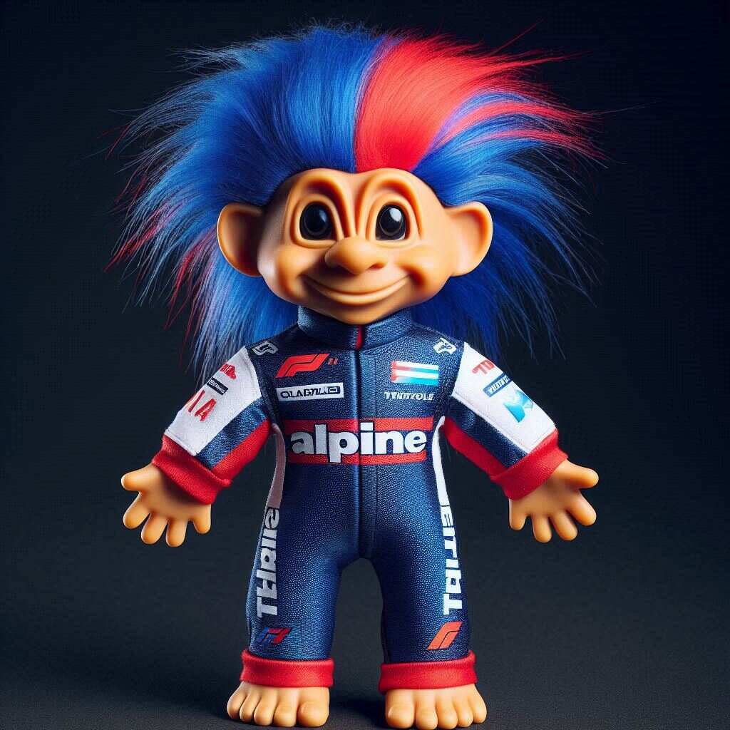 F1 troll dolls