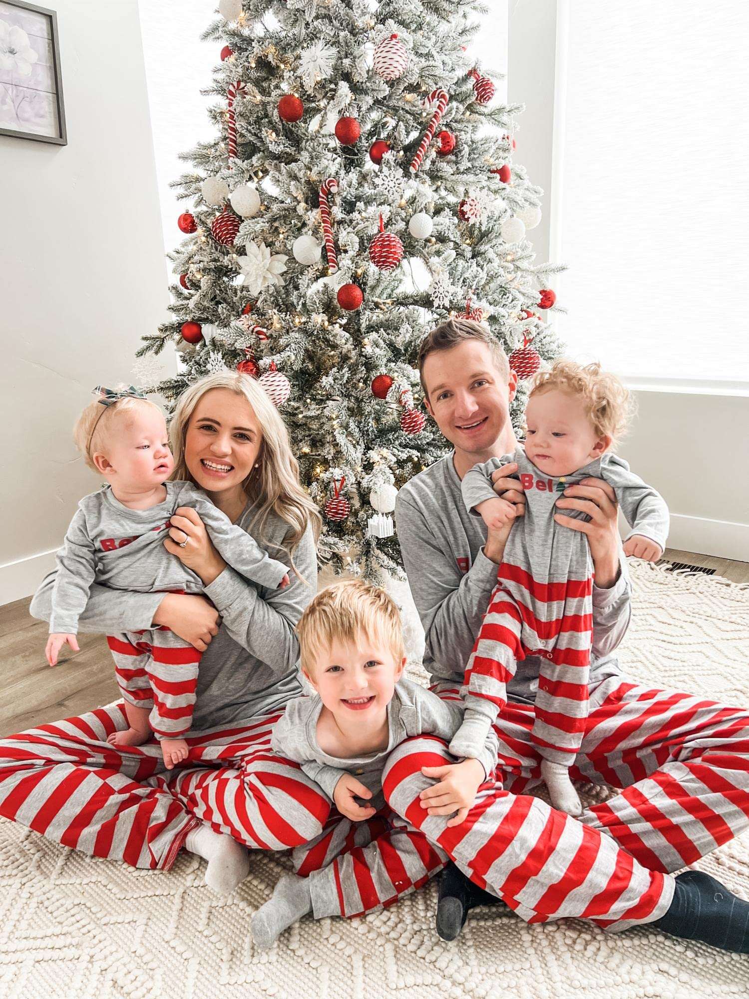 Merry Christmas Believe Family Matching Pajamas Set