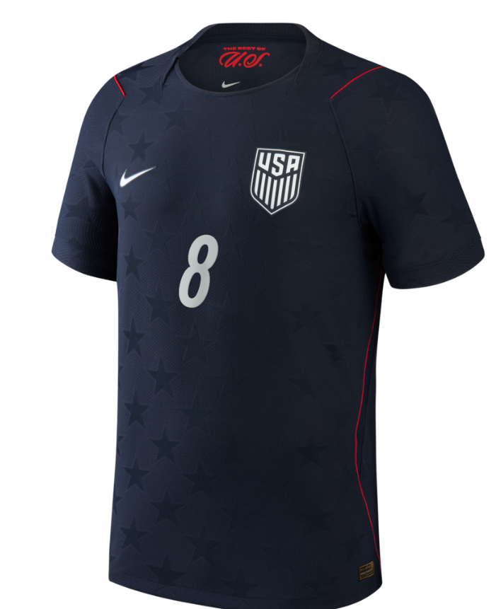 Weston McKennie USMNT Nike 2026 Away Match Authentic Jersey - Blue