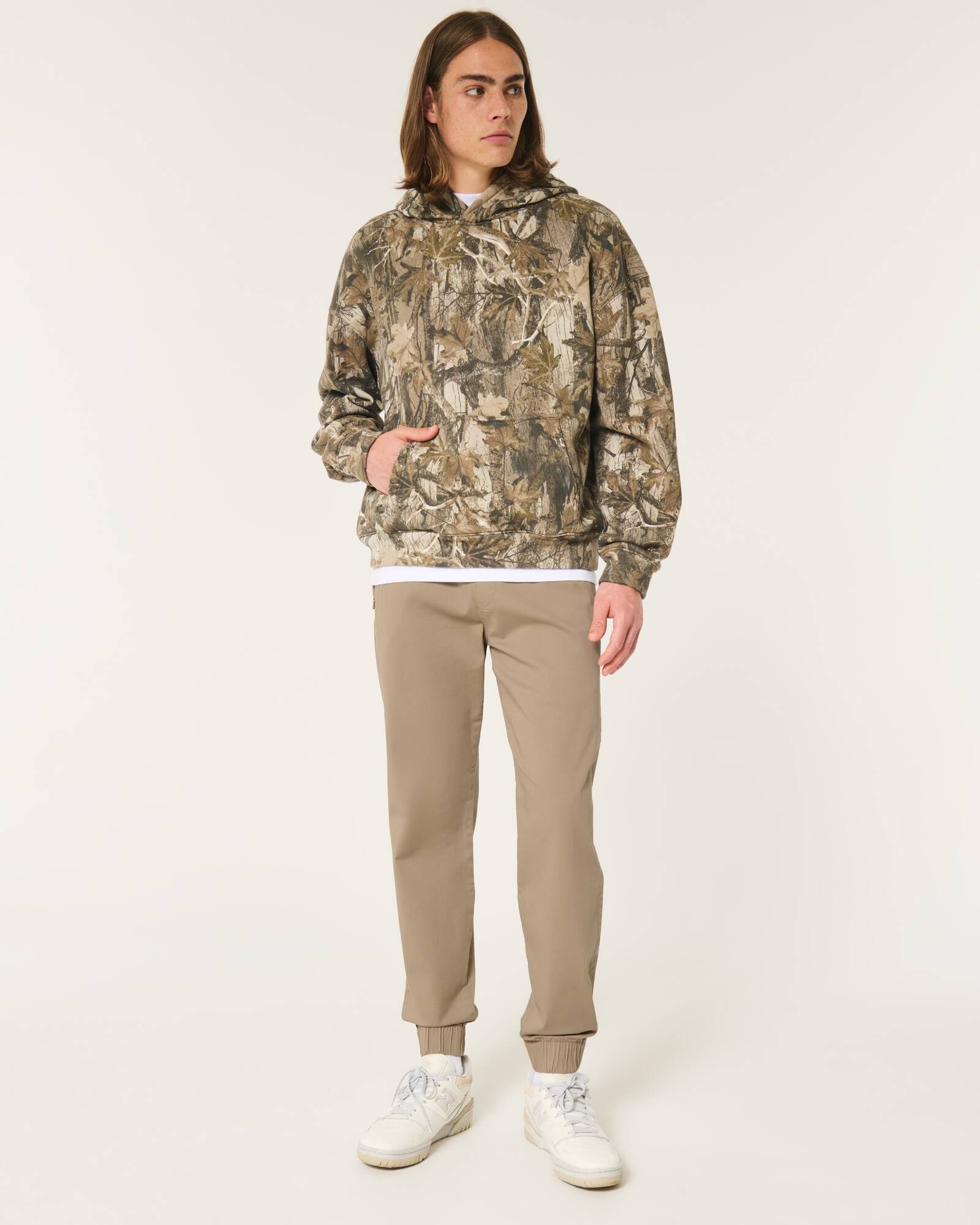 Relaxed Twill Joggers