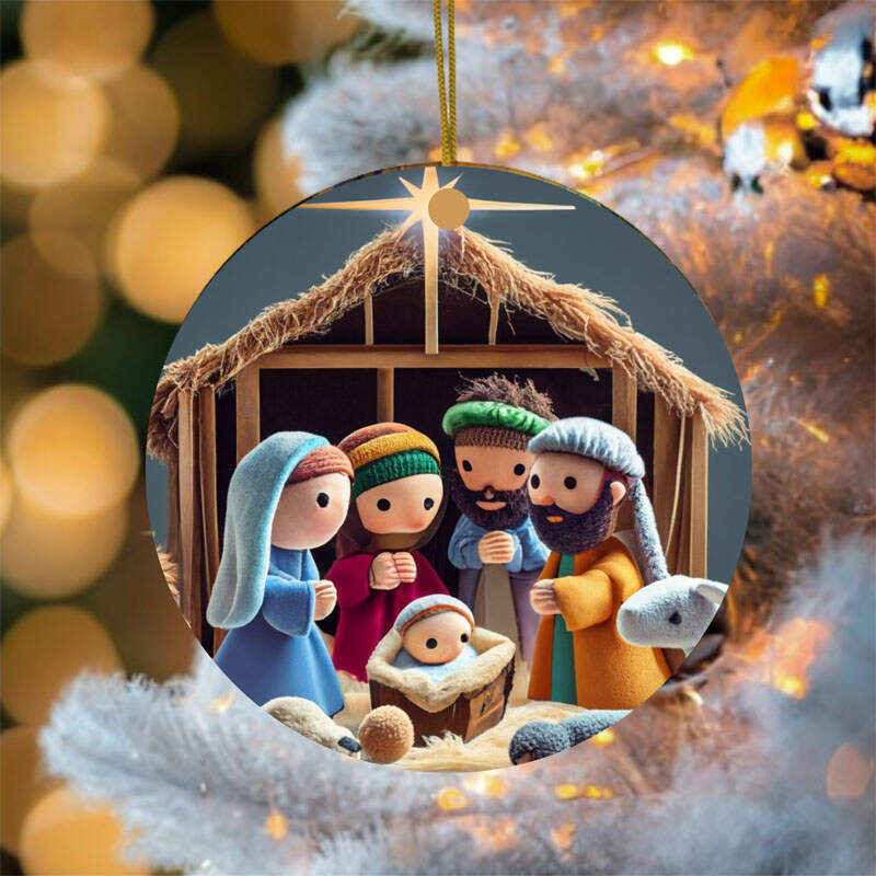 Nativity Christmas Ornament