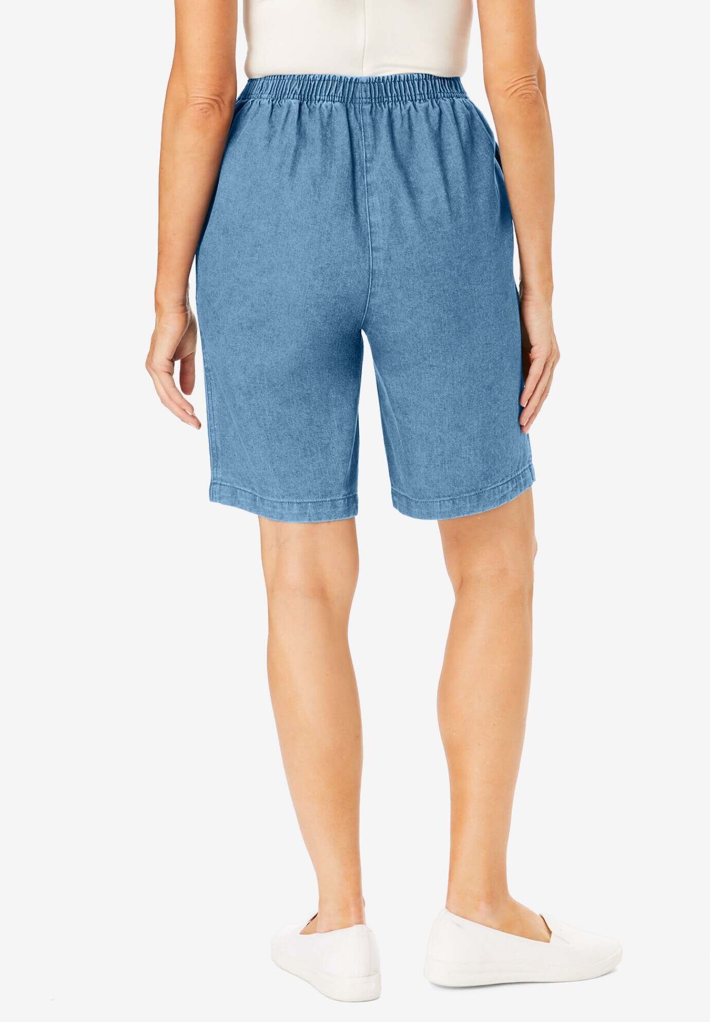 7-Day Elastic-Waist Cotton Short