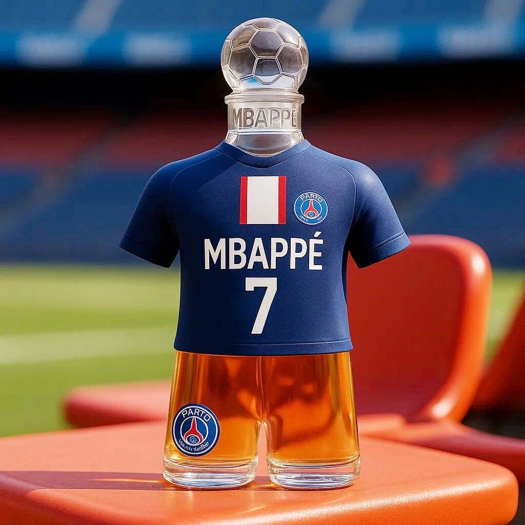 Soccer Superstar Whisky Bottle