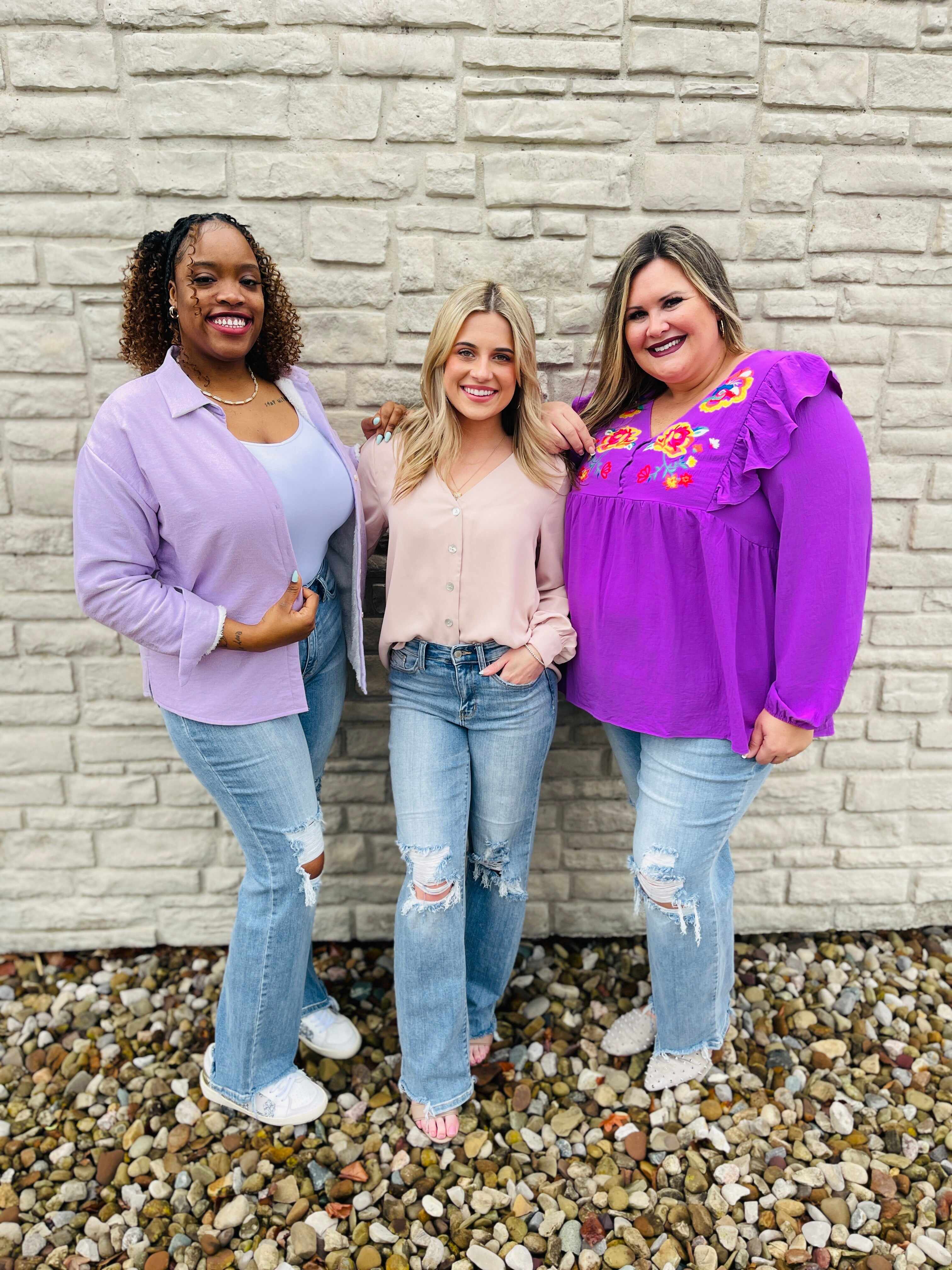 PLUS/REG Straight Outta The 90's Jeans