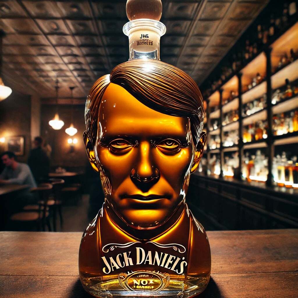 Hannibal Whiskey Bottle