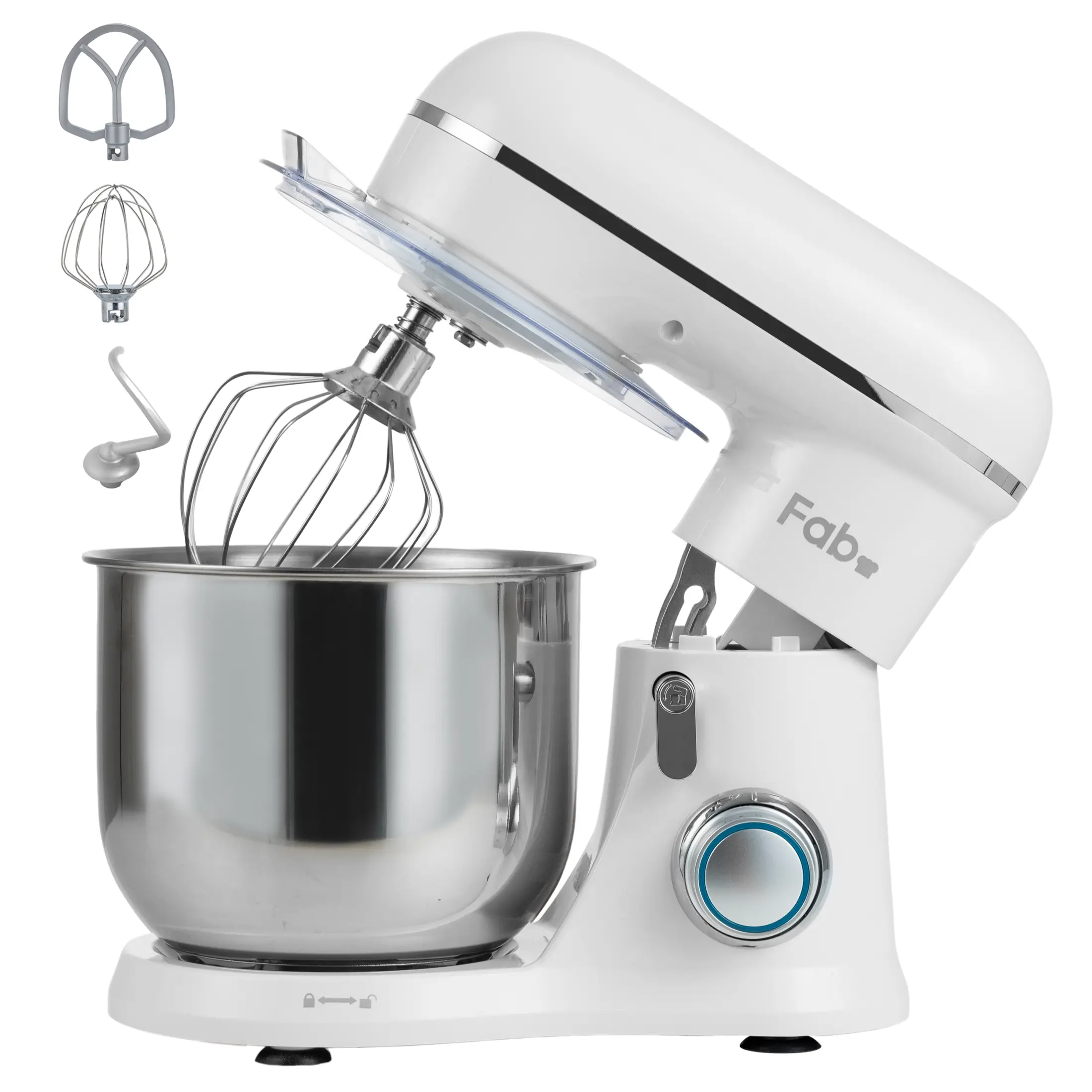 3.5QT/6.5QT Stand Mixer, 10-Speed Tilt-Head Electric Stand Mixer, 3-In-1 Kitchen Mixer with Bowl, Dough Hook, Whisk and Beater, Food Mixer for Baking, Cake and Most Home Cooks