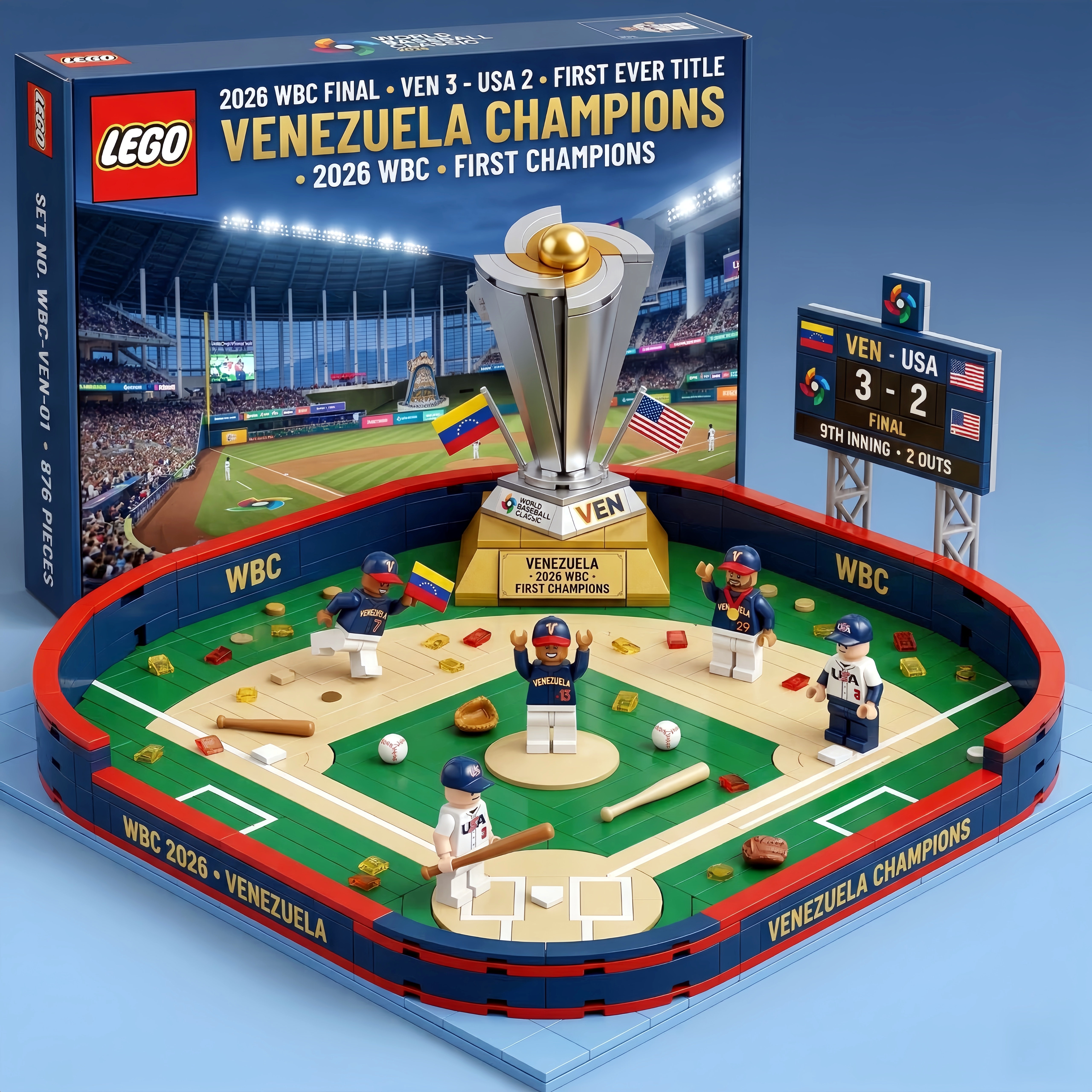 LEGO 2026 WBC FINAL Venezuela Champions Set