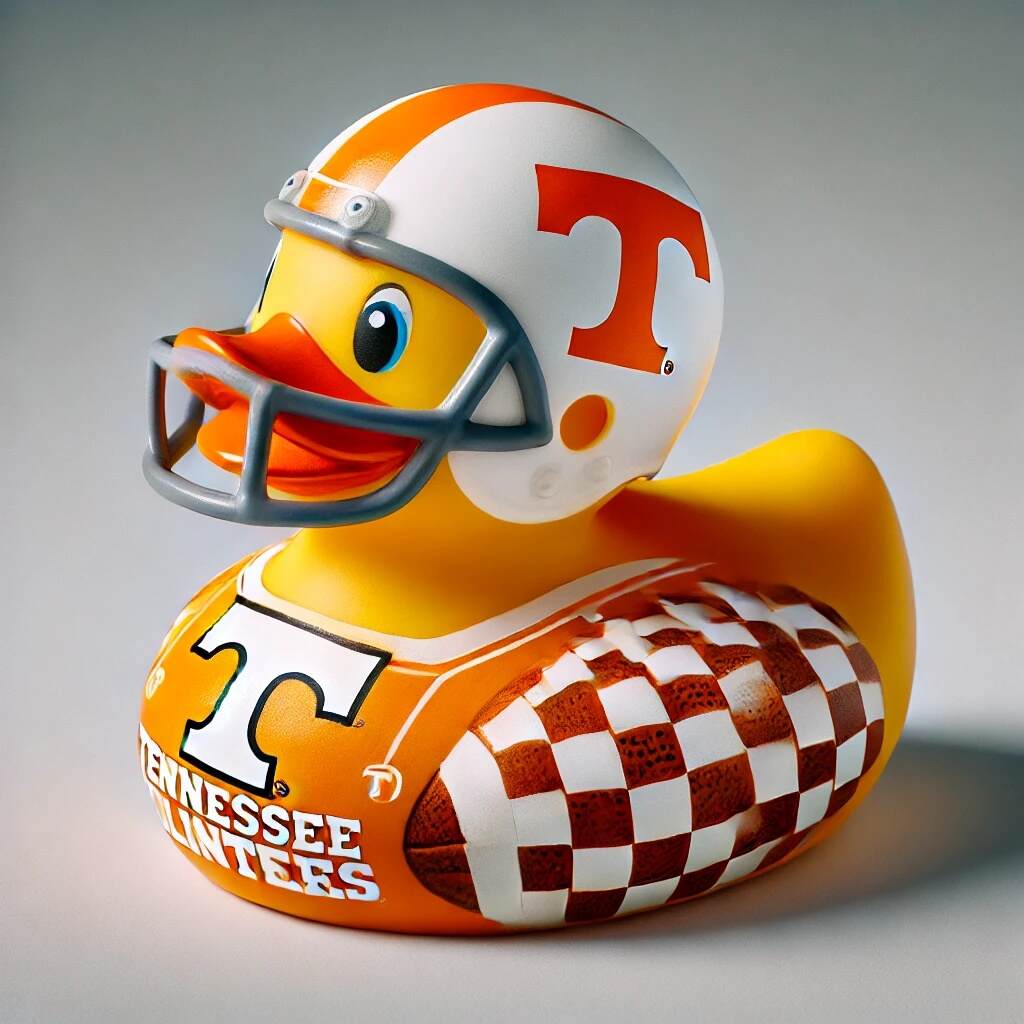 SEC Football Rubber Duck