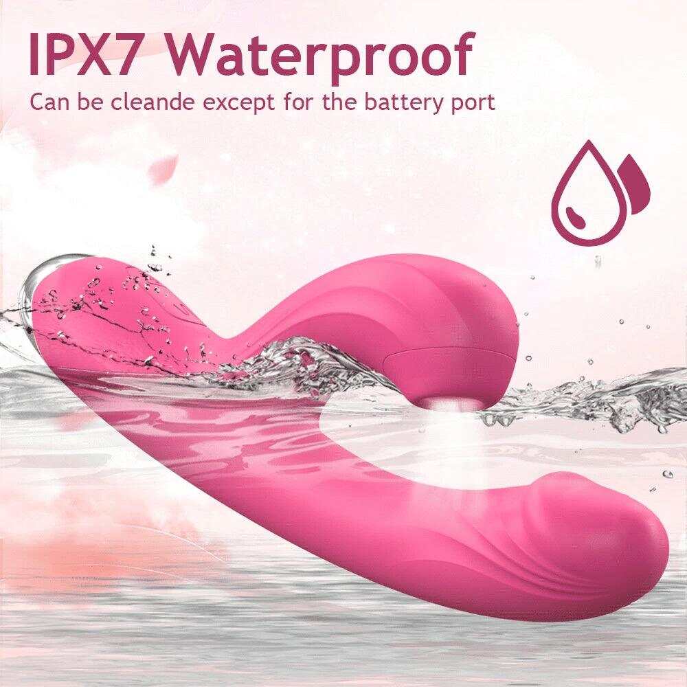 Rabbit Sucker G-Spot Vibrator – 20 Modes, Clit & Vagina Stimulator