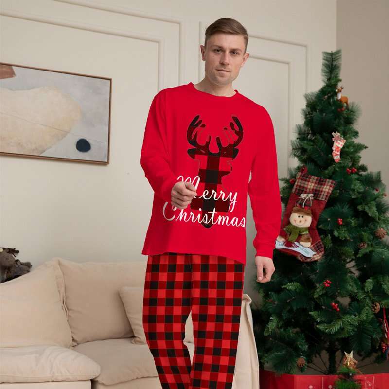 Holiday Christmas Pjs Matching Family Pajamas Sets