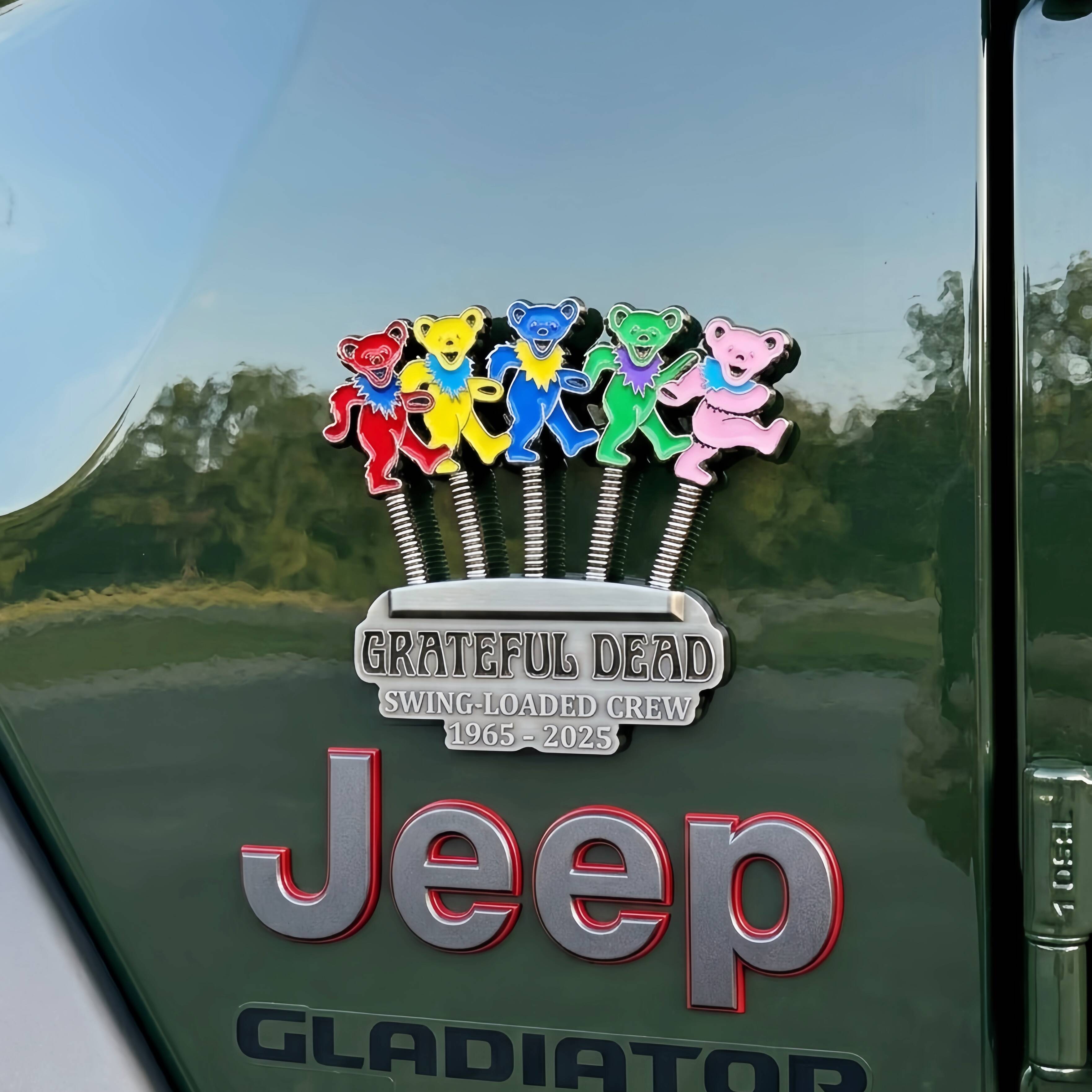 Grateful Dead Dancing Bears Springs Badge