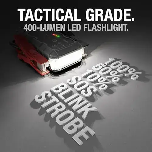 GB70 2000A UltraSafe Jump Starter for 8.0L Gasoline and 6.0L Diesel Engines