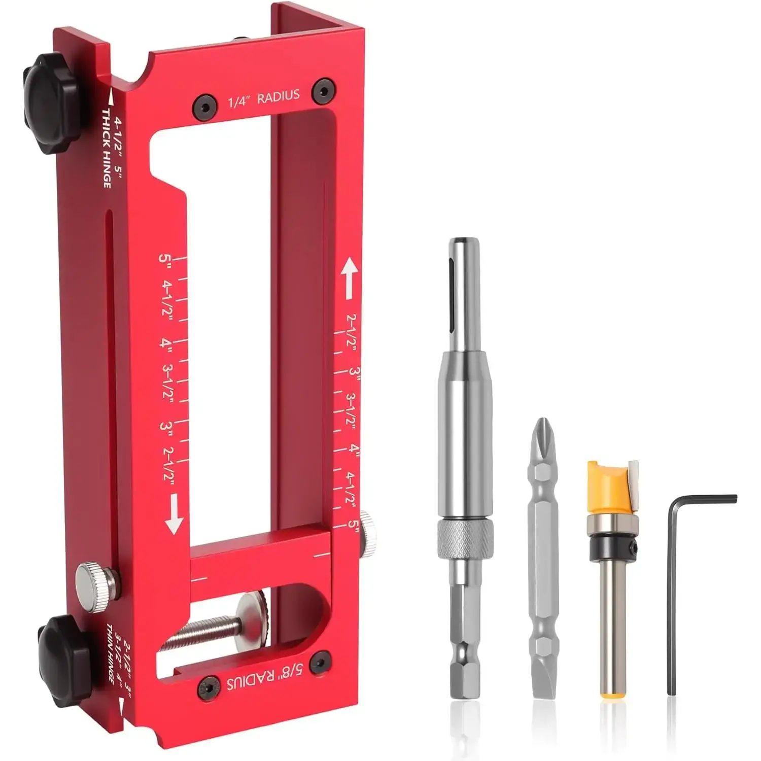 Door Hinge Jig for Precise Door & Cabinet Hinges