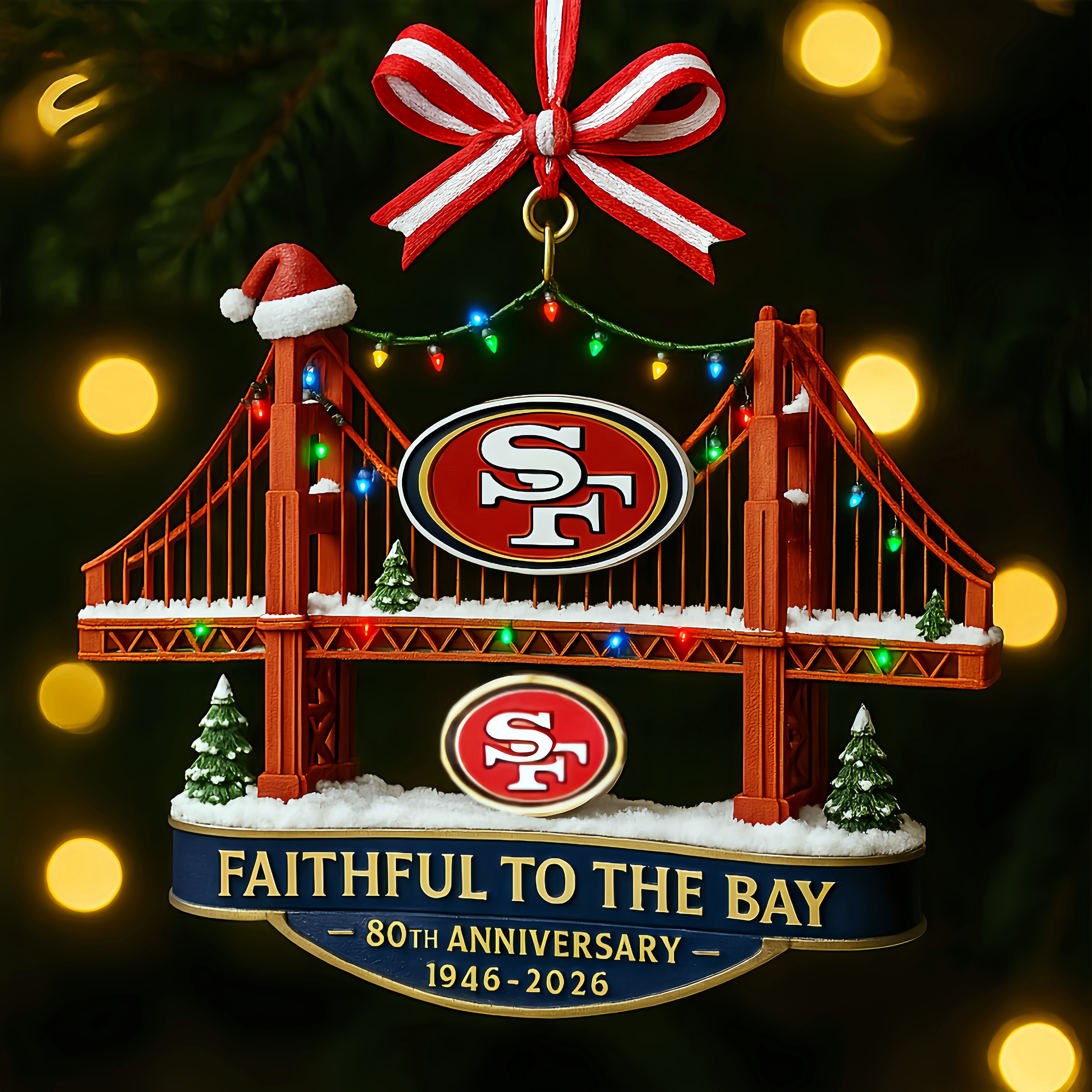 San Francisco 49ers · 1946–2026 Holiday Keepsakes