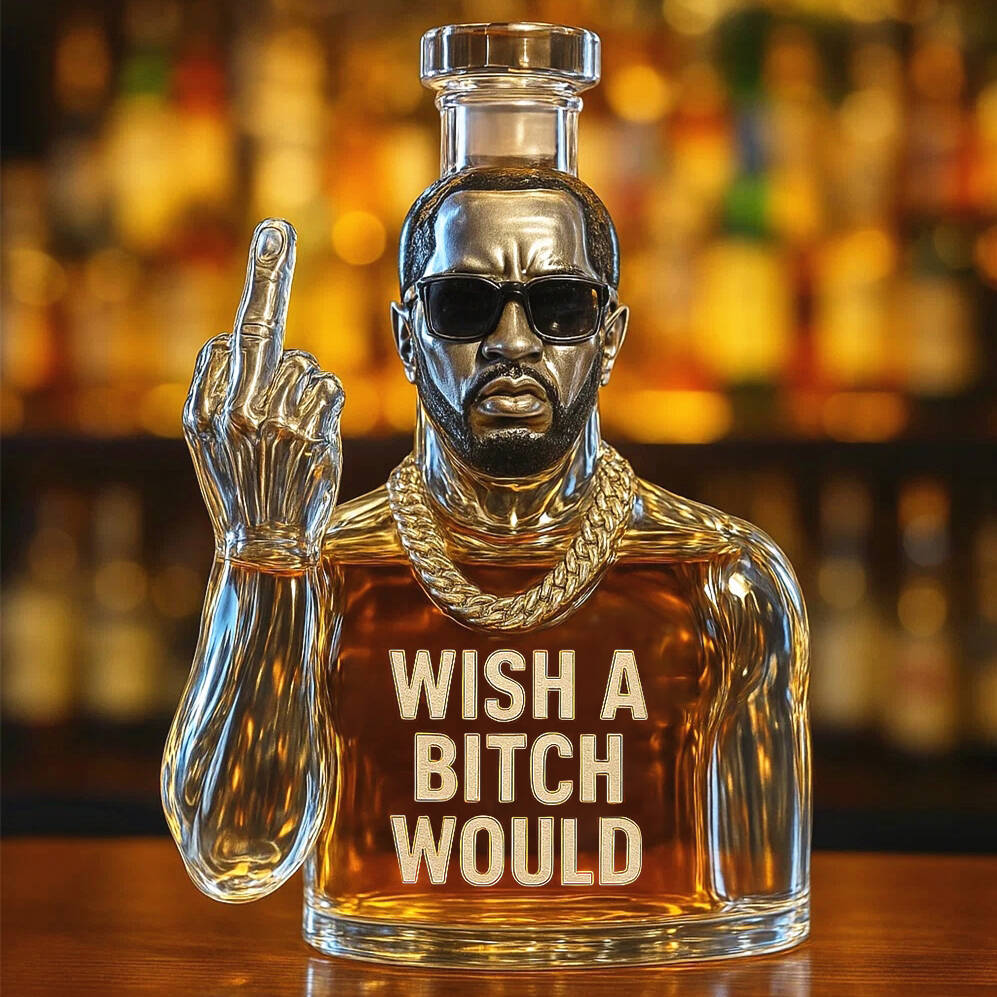 Attitude Bad Boy Era Whiskey Bottle