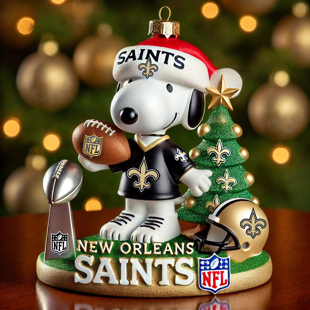 Football Team Christmas Ornaments