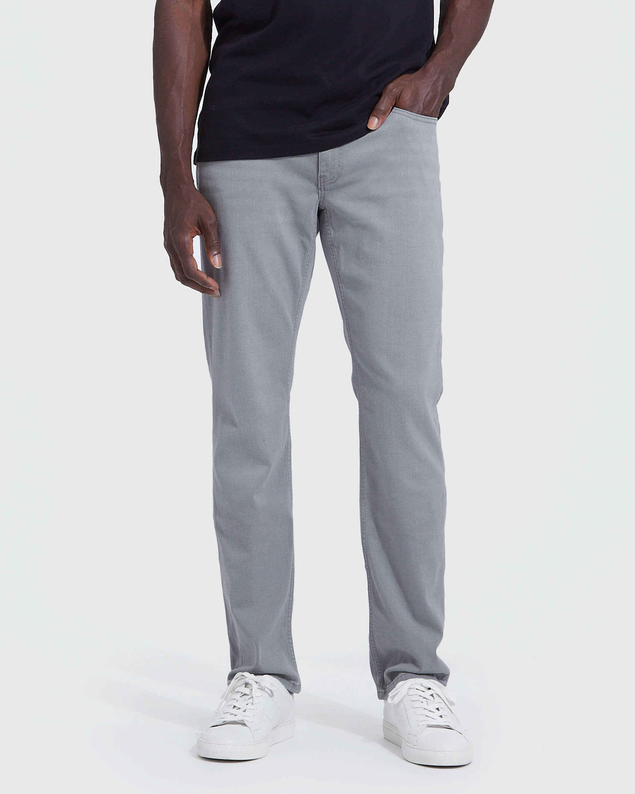 Dark Tones Straight Comfort Stretch Jeans 3-Pack