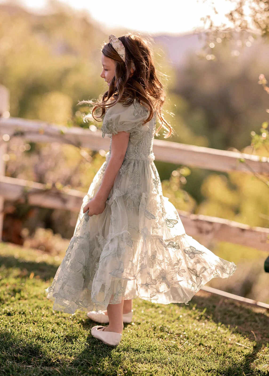Flutter Girls Dress