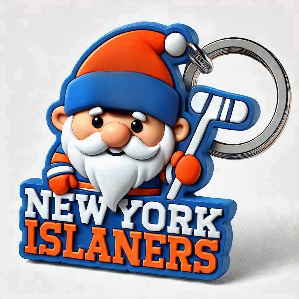 Hockey Gnome Keychain