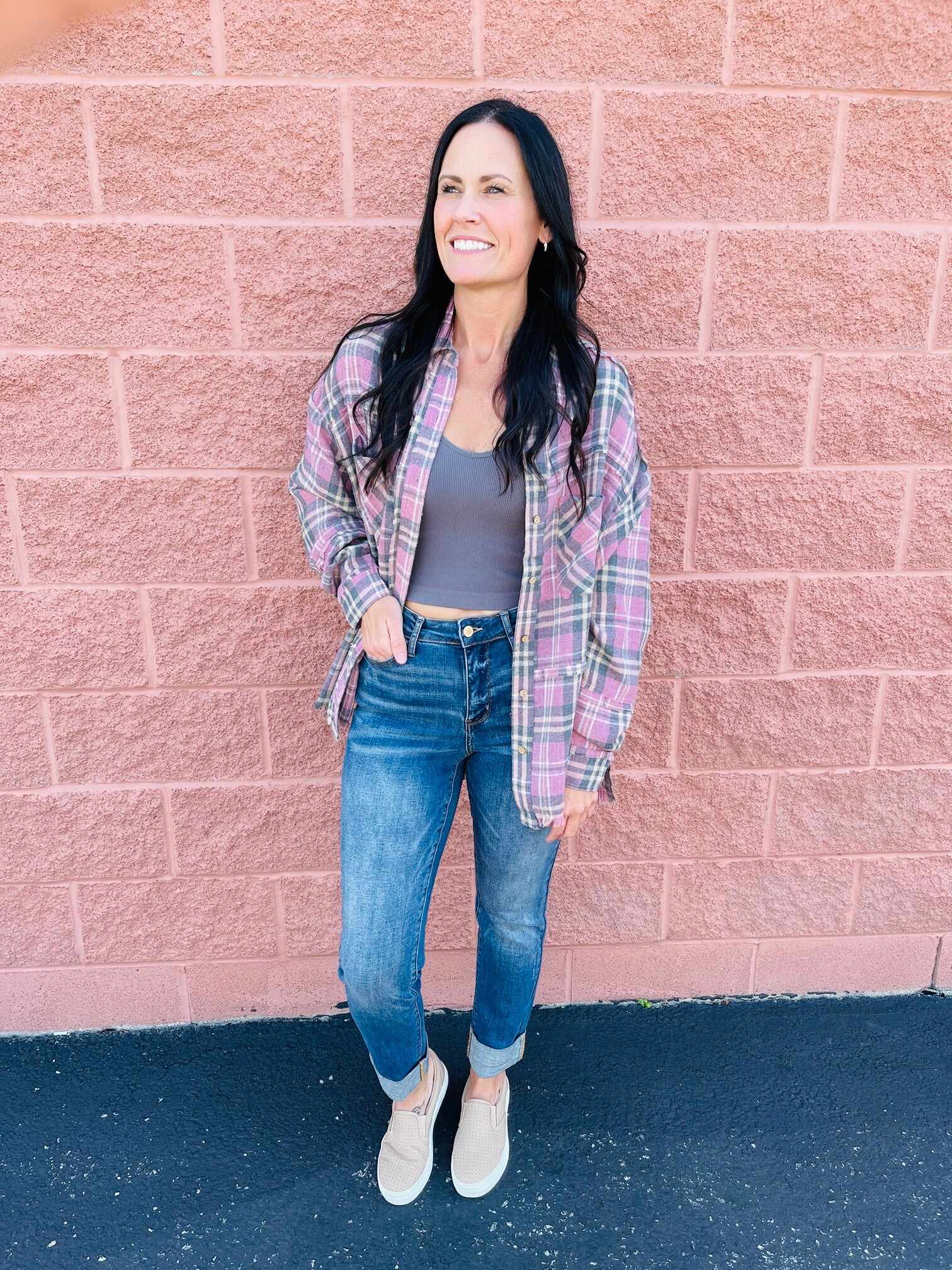 Plus/Reg Nothing Better Boyfriend Jeans
