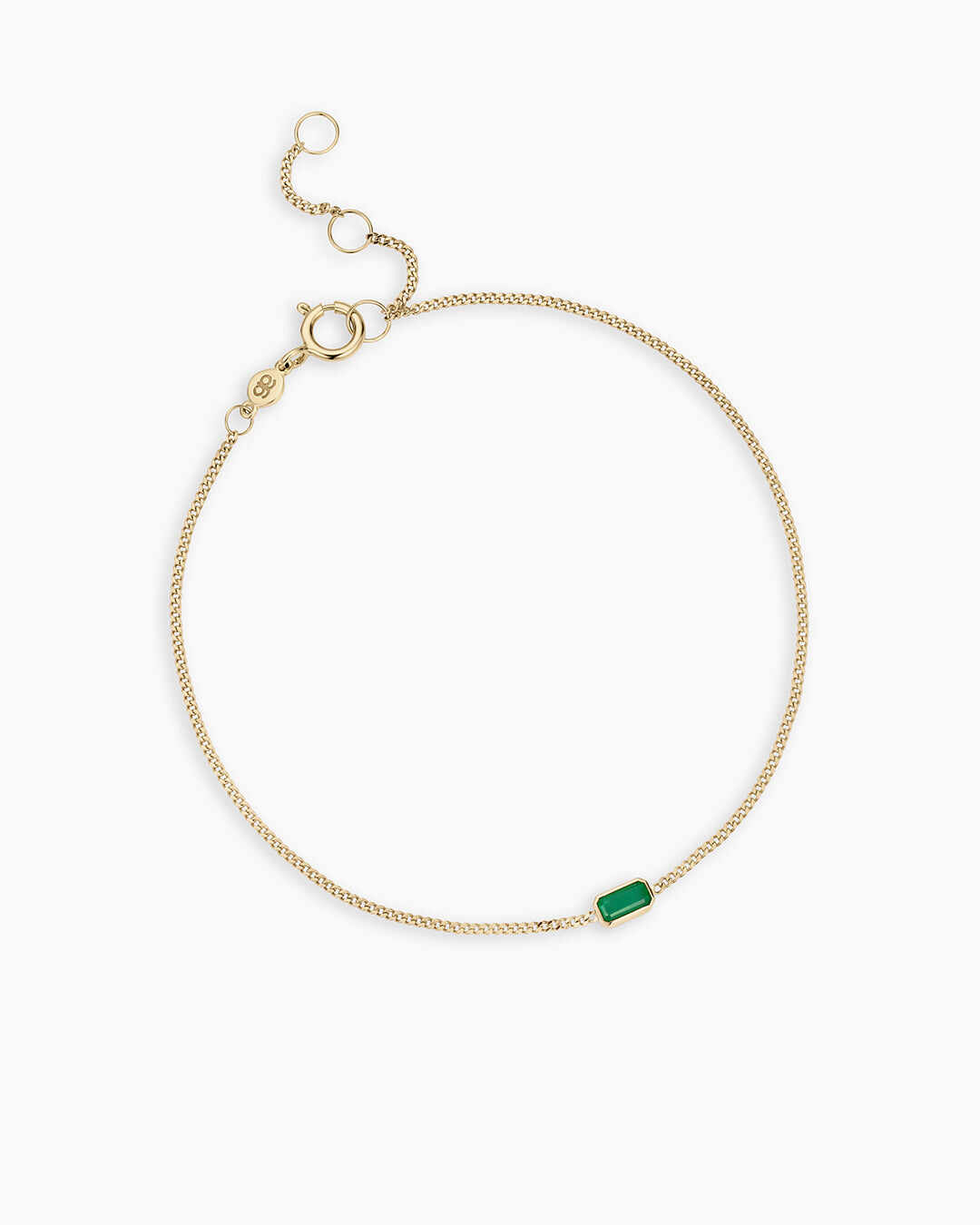 14k Gold Wilder Birthstone Bracelet