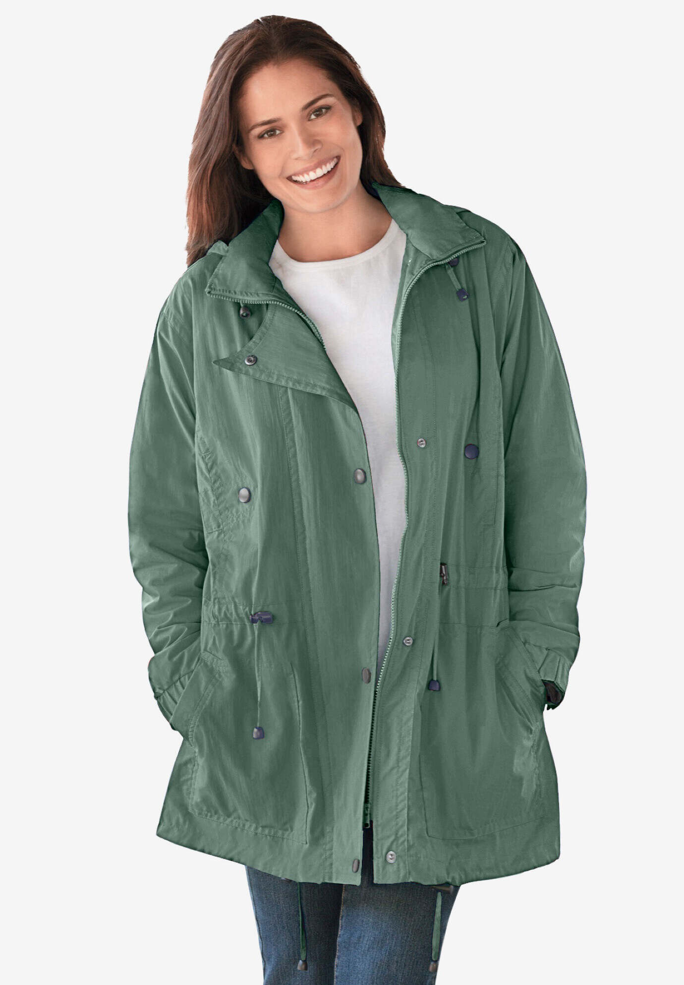 Fleece-Lined Taslon® Anorak