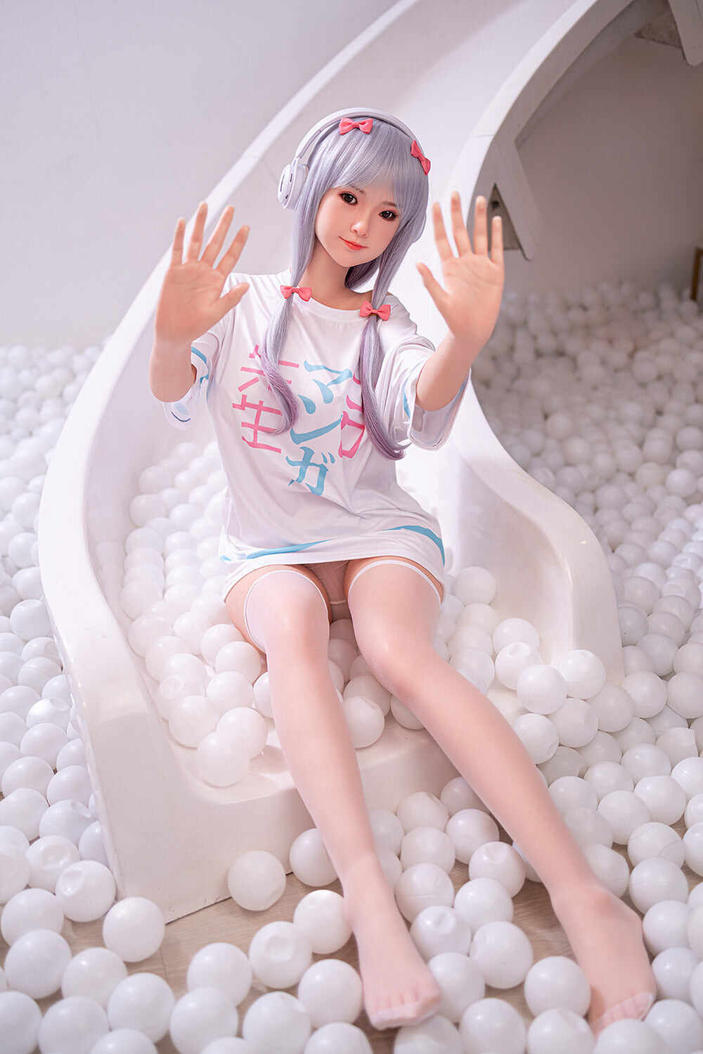 Corrinne 5ft18 / 158cm #30 Head Full Silicone Small Breasts Cute Custom Sex Doll