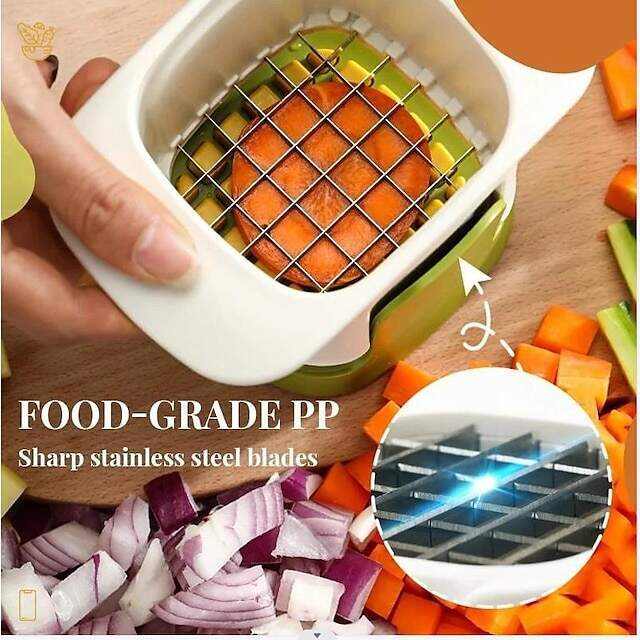 new multi-function vegetable cutter household hand-pressed french fries vegetable cutter potato dicing artifact kitchen vegetable cutting artifact