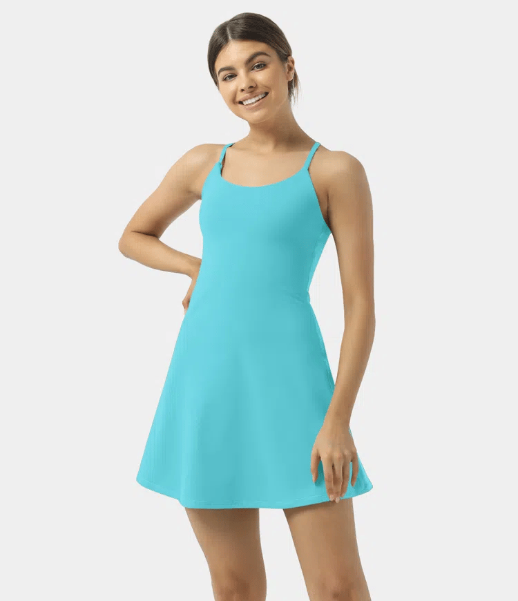 🔥Flash Sale🔥Softlyzero Plush Backless Active Dress-Easy Peezy
