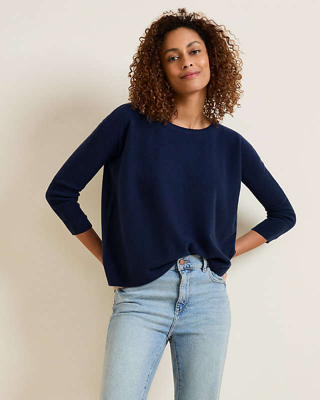 Cashmere Cropped Sweater