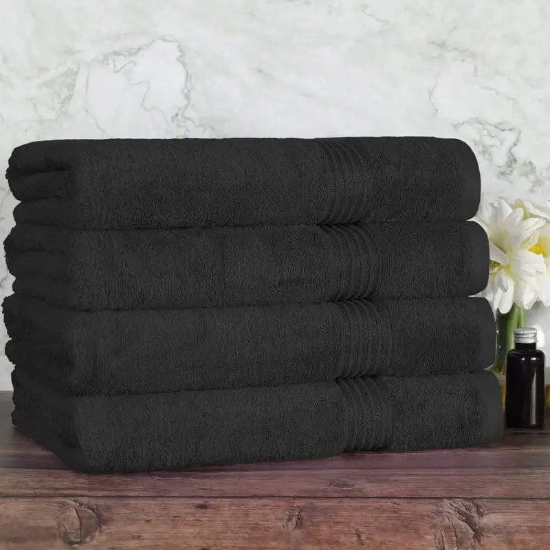 Blue Nile Mills Ibiza Egyptian Cotton Bath Towel, Set of 4