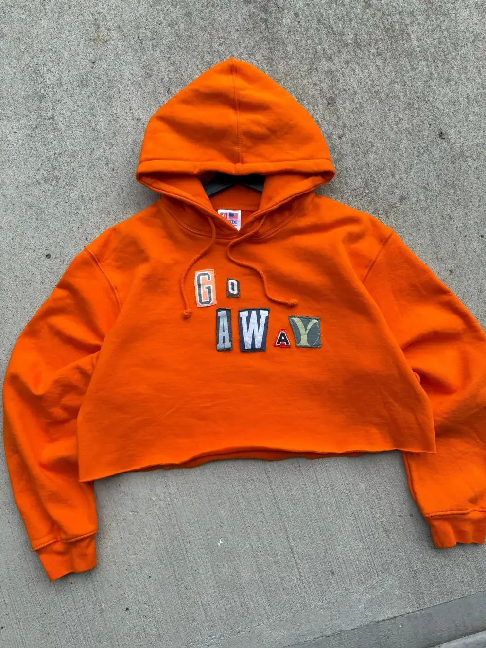 go away hoodie