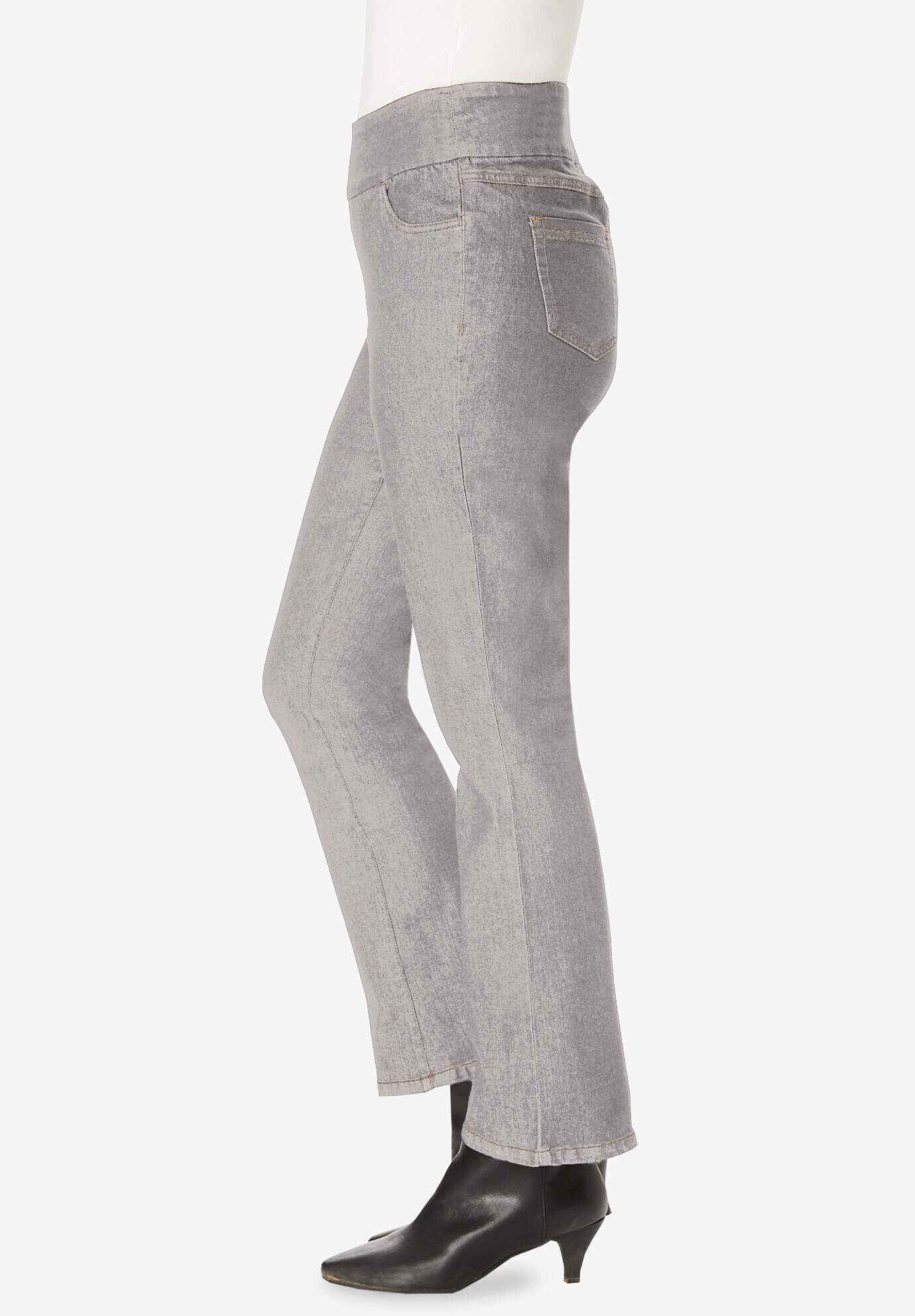 Flex-Fit Pull-On Bootcut Jean