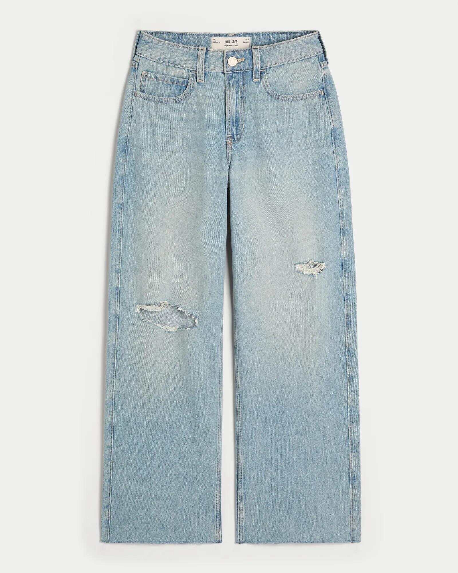 High-Rise Baggy Jeans