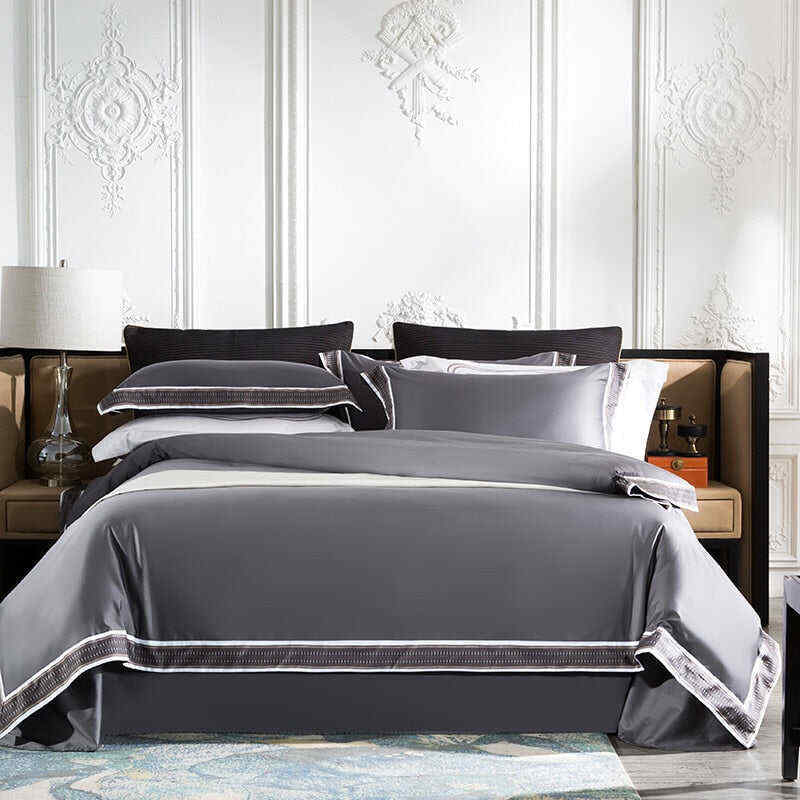 Fezaran Silky Soft Egyptian Cotton Duvet Cover Set