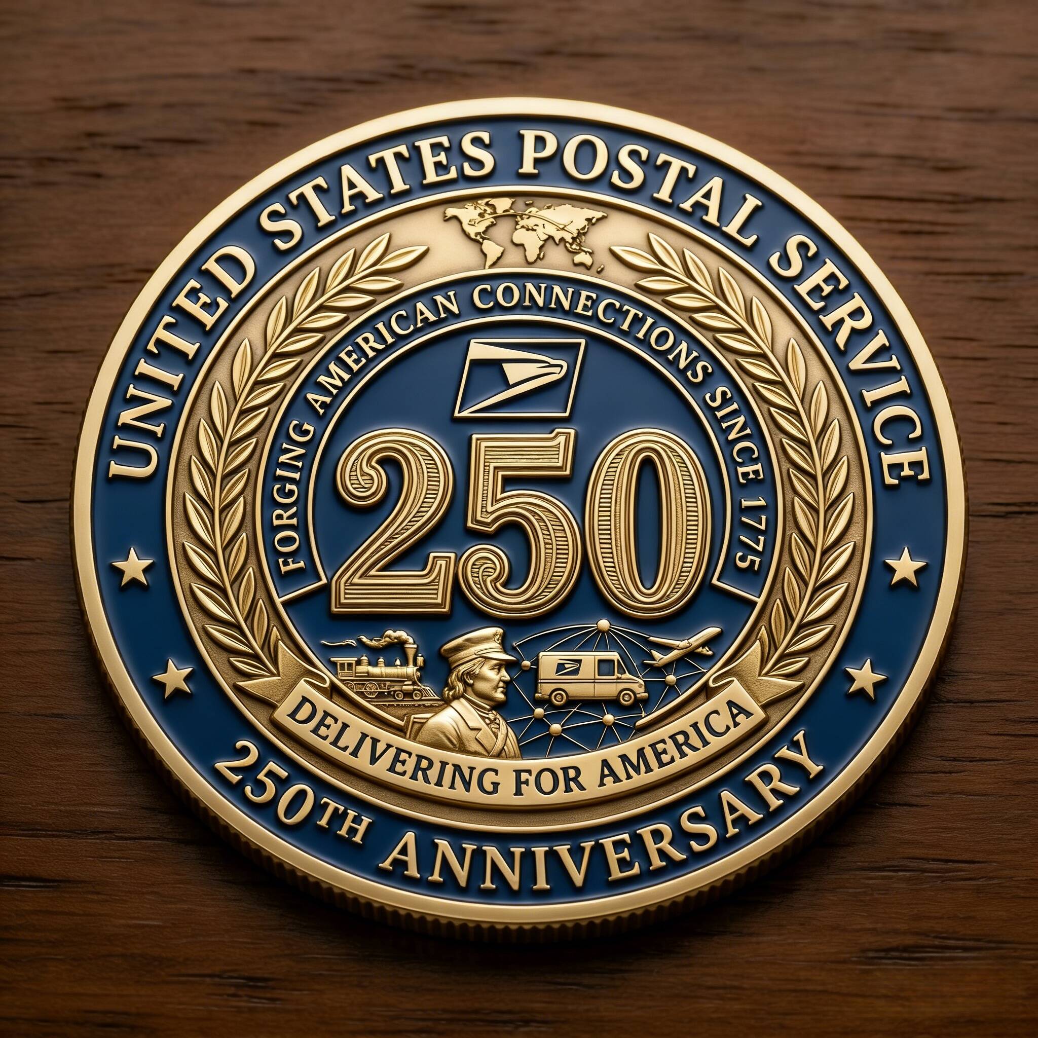 USPS 250th Anniversary Coin