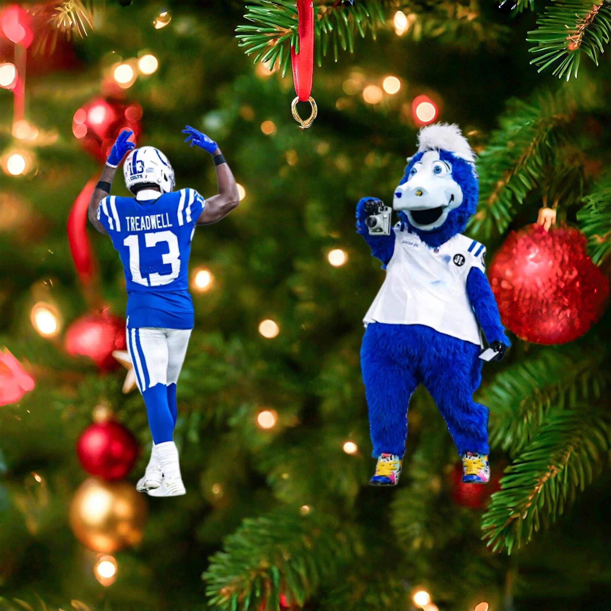 Colts Christmas Ornament