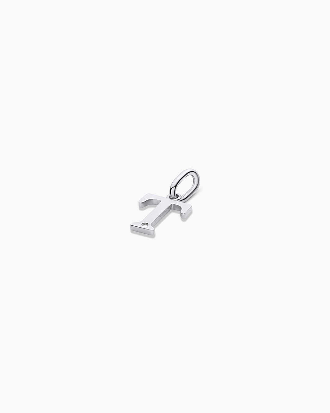Diamond Vintage Alphabet Charm