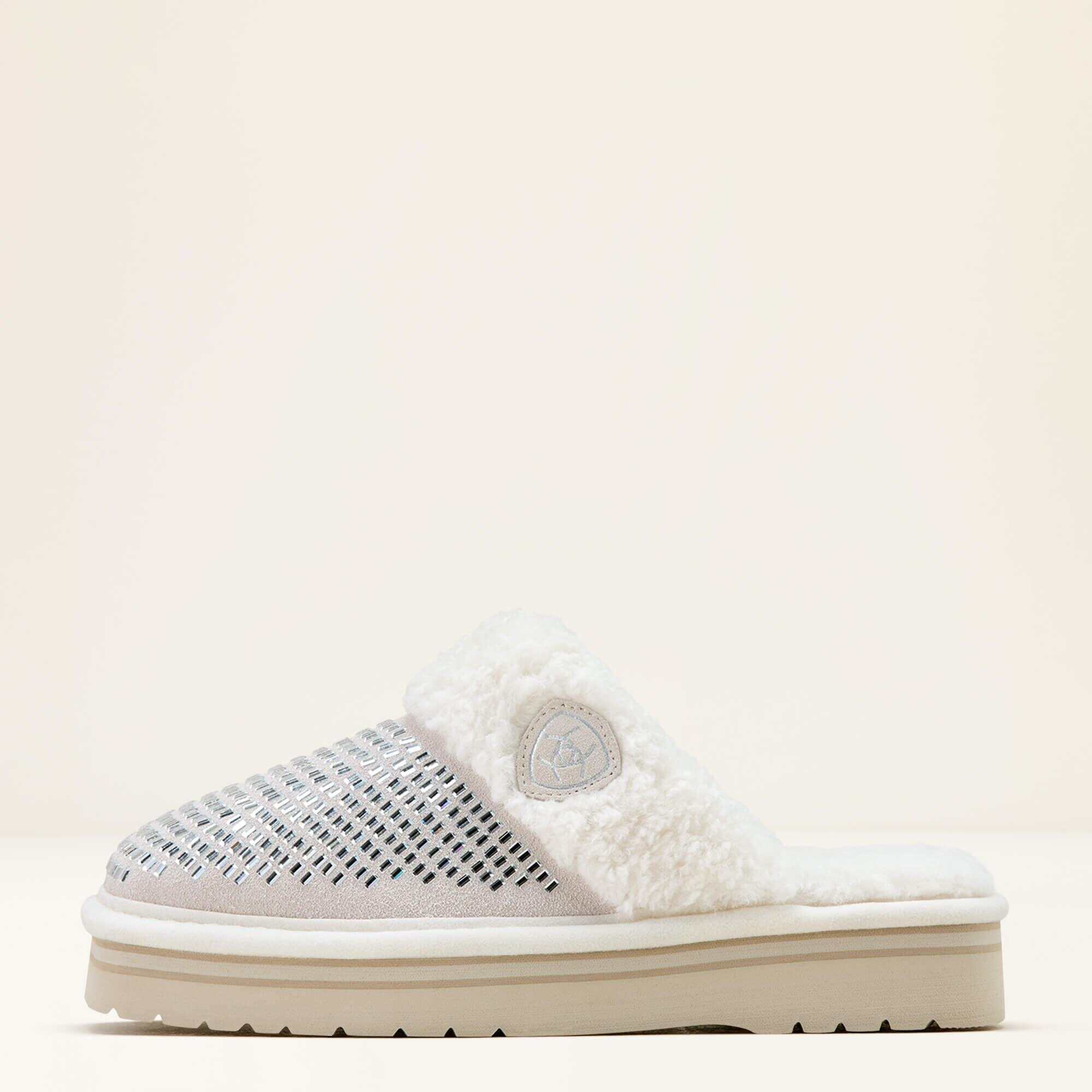 Jackie Square Toe Stack Slipper